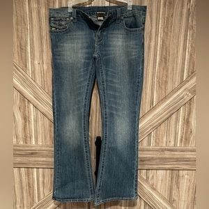 True Religion Medium Wash Bootcut Jeans